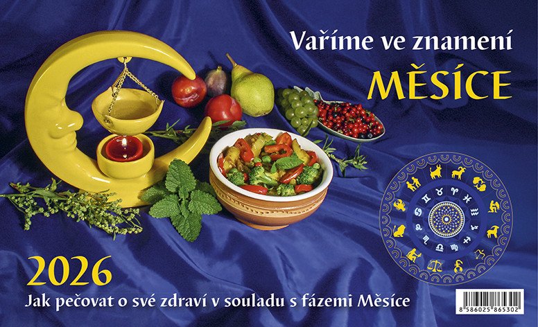 STOLNÍ KALENDÁŘ 2026 VAŘÍME VE ZNAMENÍ MĚSÍCE