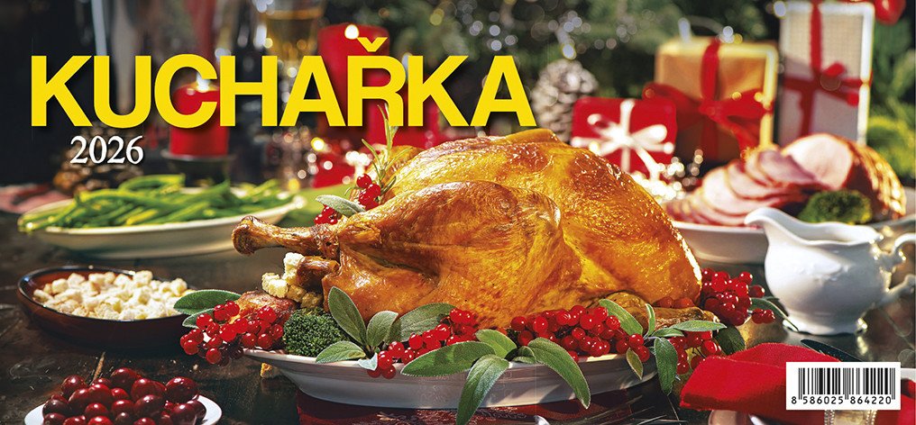 KALENDÁŘ KUCHAŘKA 2026 STOLNÍ