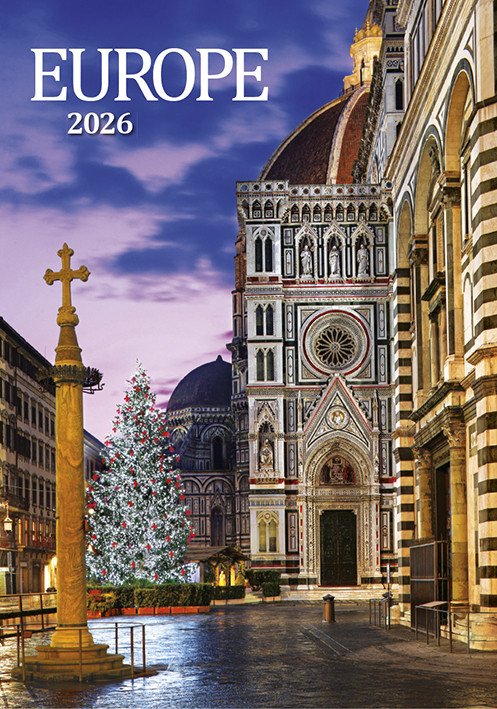 EUROPE 2026 KALENDÁŘ NÁSTĚNNÝ