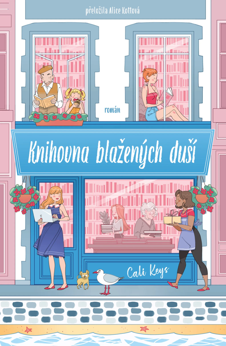 Obálka knihy KNIHOVNA BLAŽENÝCH DUŠÍ od autora Keys Cali