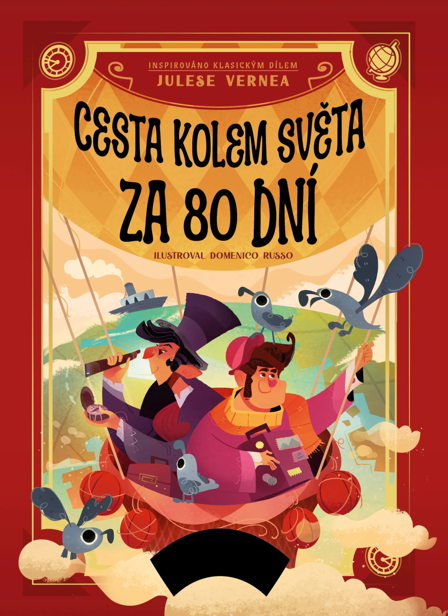 CESTA KOLEM SVĚTA ZA 80 DNÍ KLASIKA V KOSTCE