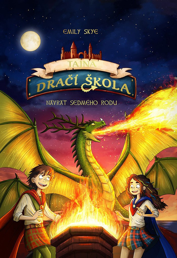 Obálka knihy TAJNÁ DRAČÍ ŠKOLA NÁVRAT SEDMÉHO RODU (3) od autora Skye Emily