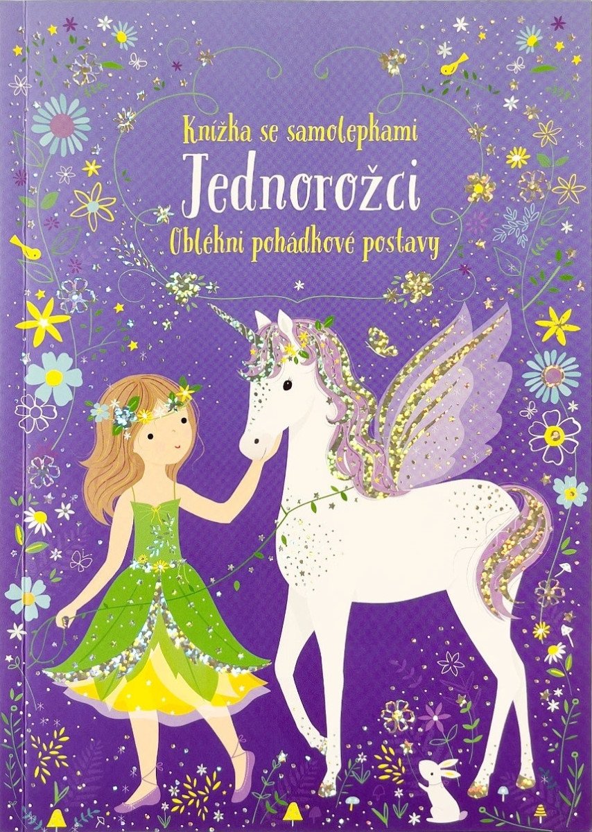 JEDNOROŽCI KNÍŽKA SE SAMOLEPKAMI