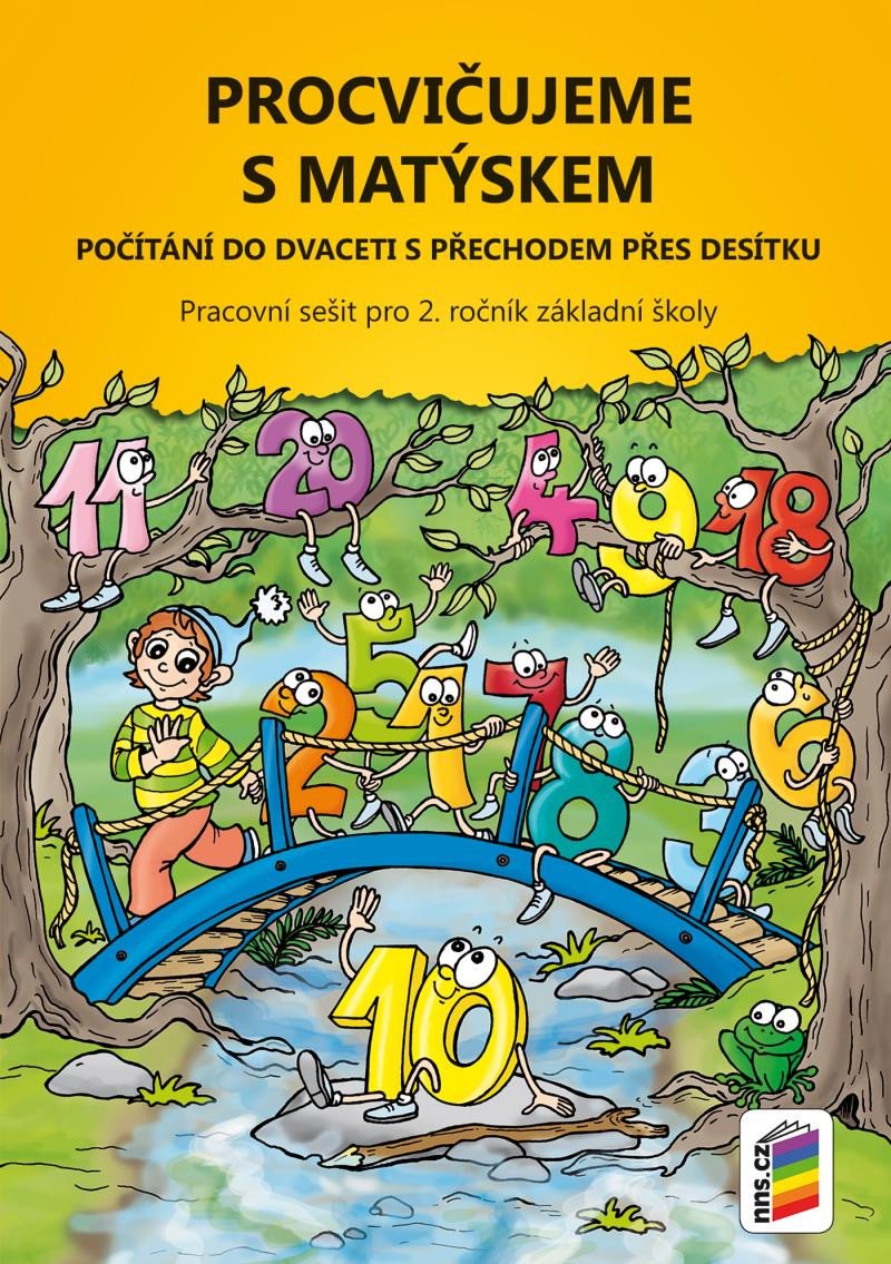 Obálka knihy PROCVIČUJEME S MATÝSKEM - POČÍTÁNÍ DO 20 S PŘECHODEM (2A-32) od autora Doležalová,  Novotný