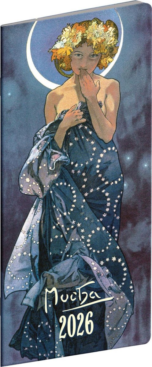 DIÁŘ 2026: ALFONS MUCHA - PLÁNOVACÍ MĚSÍ