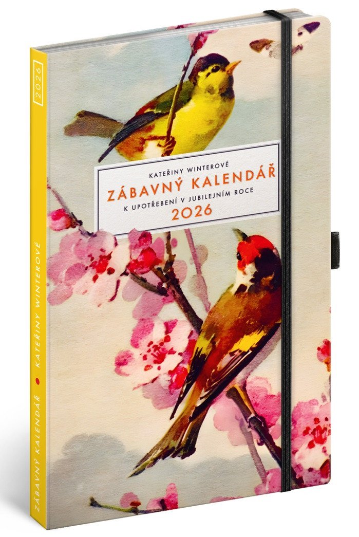 Obálka knihy ZÁBAVNÝ KALENDÁŘ 2026 KATEŘINY WINTEROVÉ od autora <br>