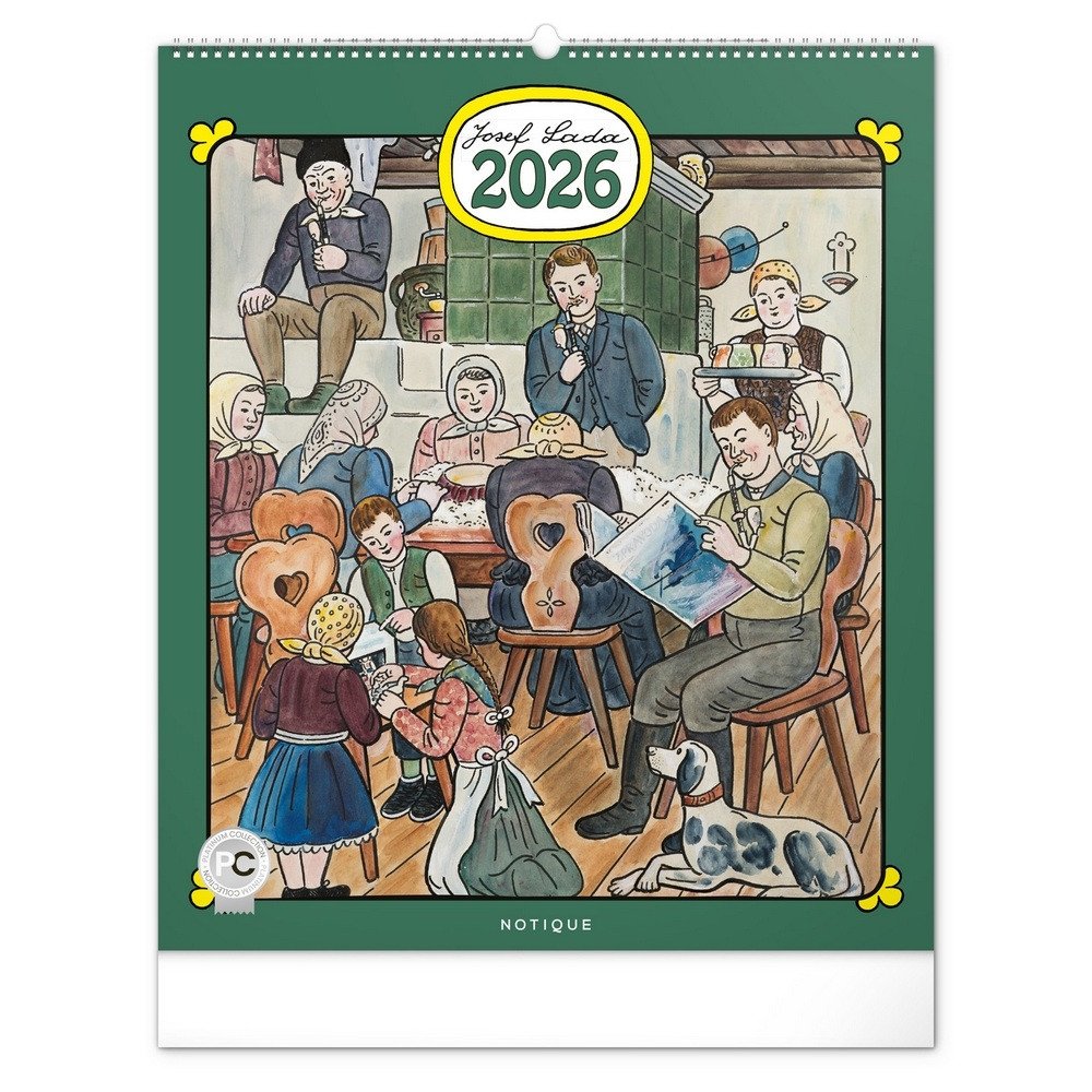 2026 JOSEF LADA VELKÝ NÁSTĚNNÝ