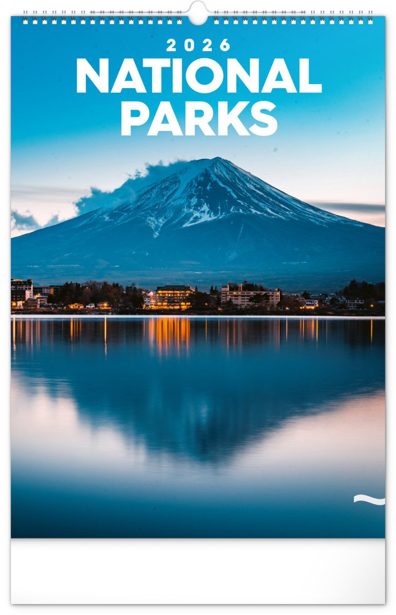 NÁRODNÍ PARKY SVĚTA 2026 KALENDÁŘ NÁSTĚNNÝ