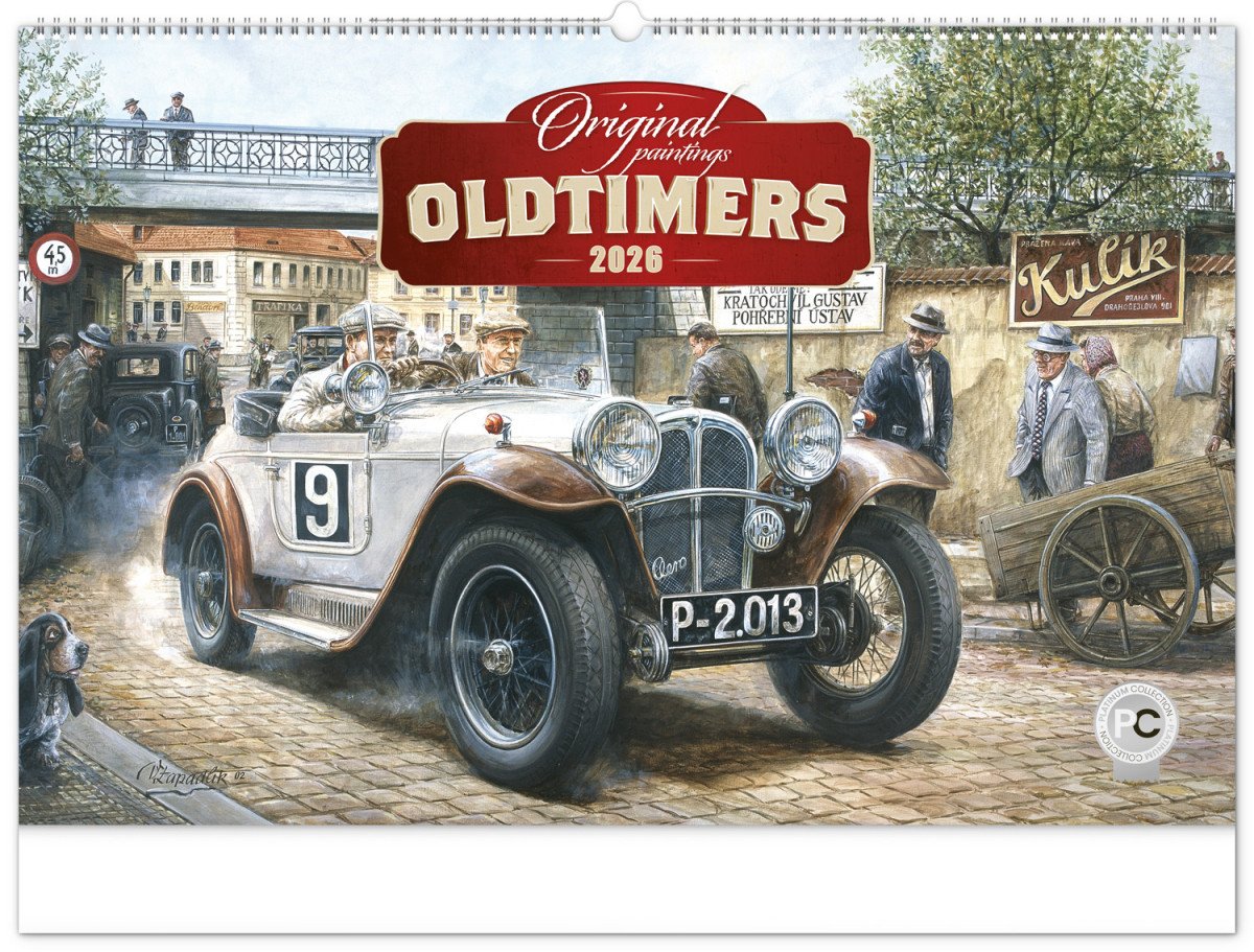 2026 OLDTIMERS NÁSTĚNNÝ