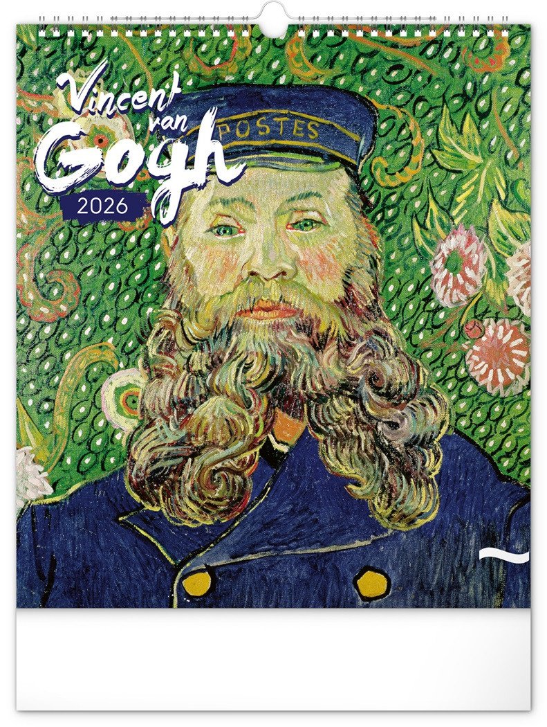 VINCENT VAN GOGH 2026 KALENDÁŘ NÁSTĚNNÝ