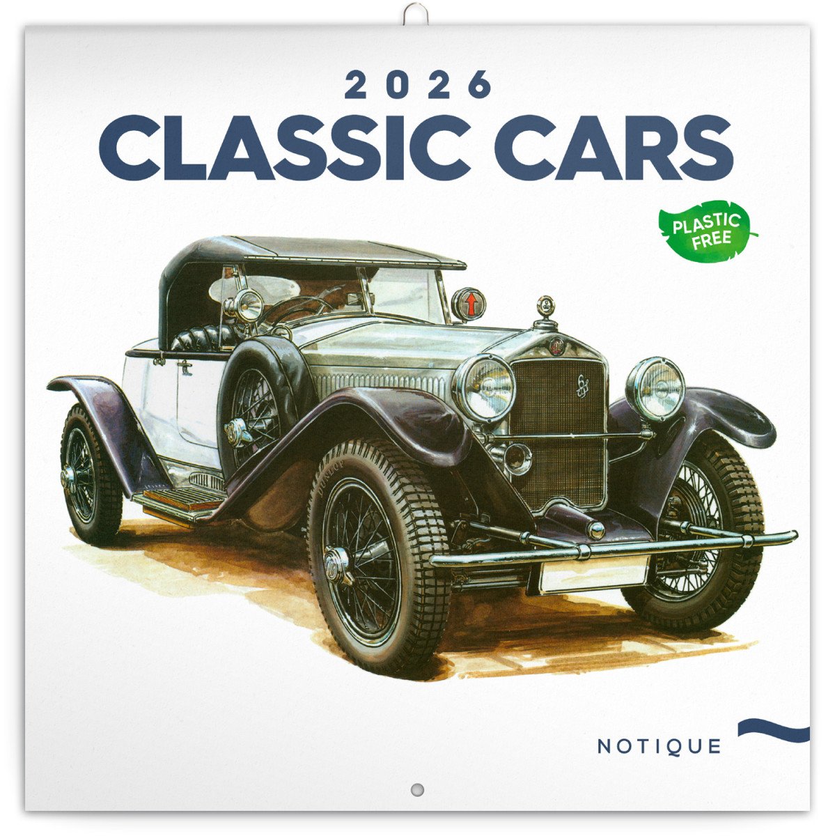 CLASSIC CARS 2026 VÁCLAV ZAPADLÍK KALENDÁŘ NÁSTĚNNÝ