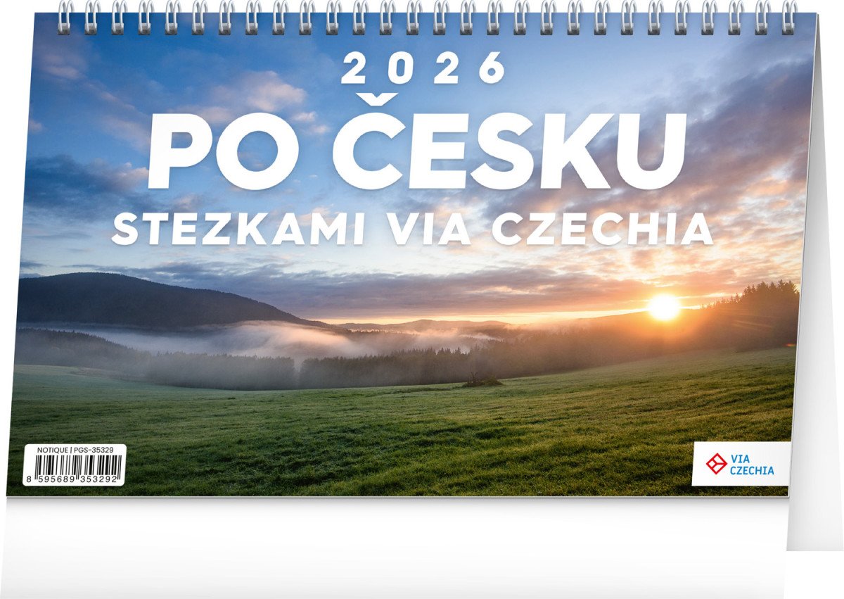 2026 PO ČESKU STEZKAMI VIA CZECHIA STOLNÍ