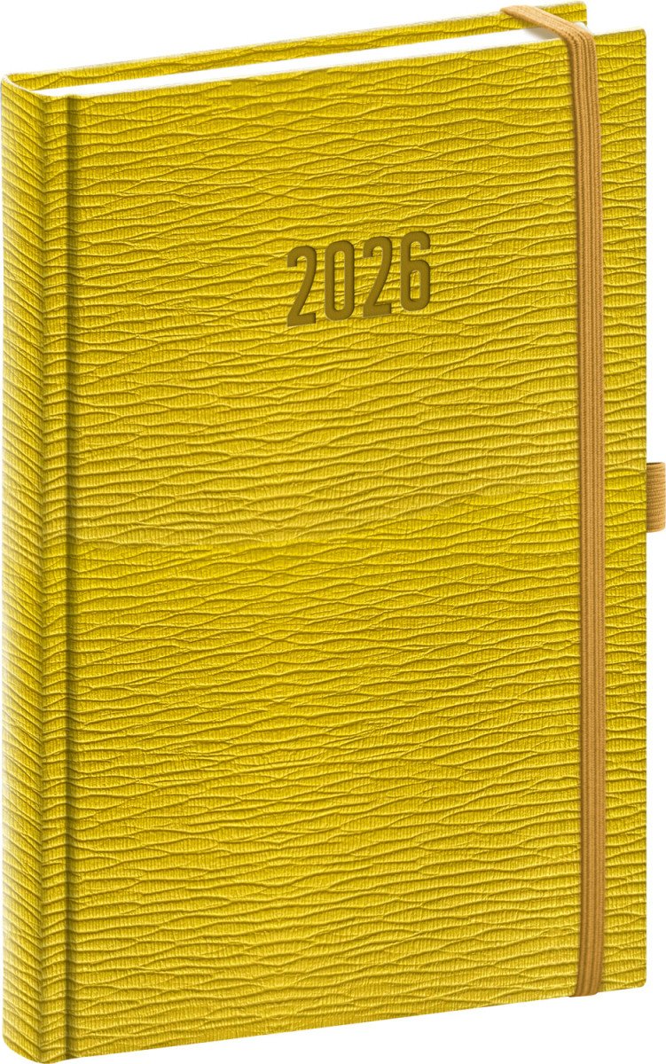 DIÁŘ 2026 DENNÍ RIVOLI ŽLUTOZELENÝ