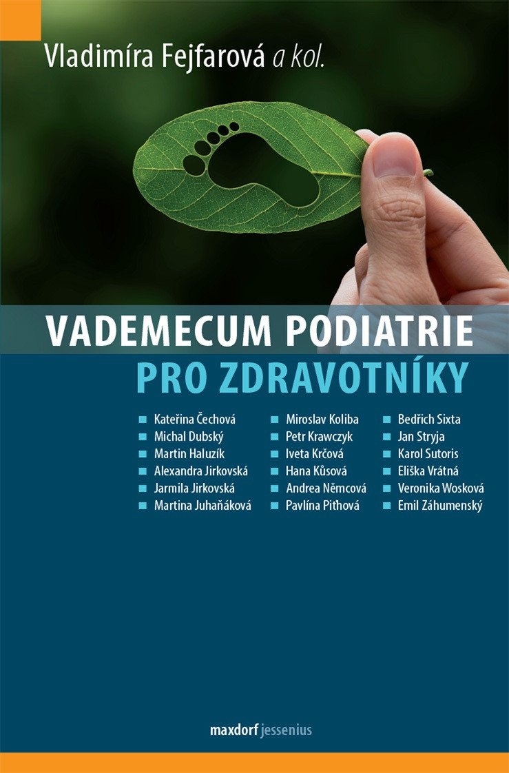 Obálka knihy VADEMECUM PODIATRIE PRO ZDRAVOTNÍKY od autora Fejfarová Vladimíra
