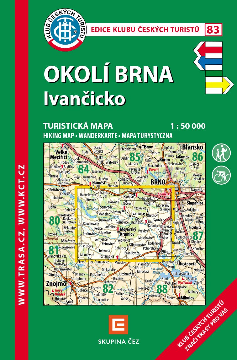 KČT 83 OKOLÍ BRNA IVANČICKO