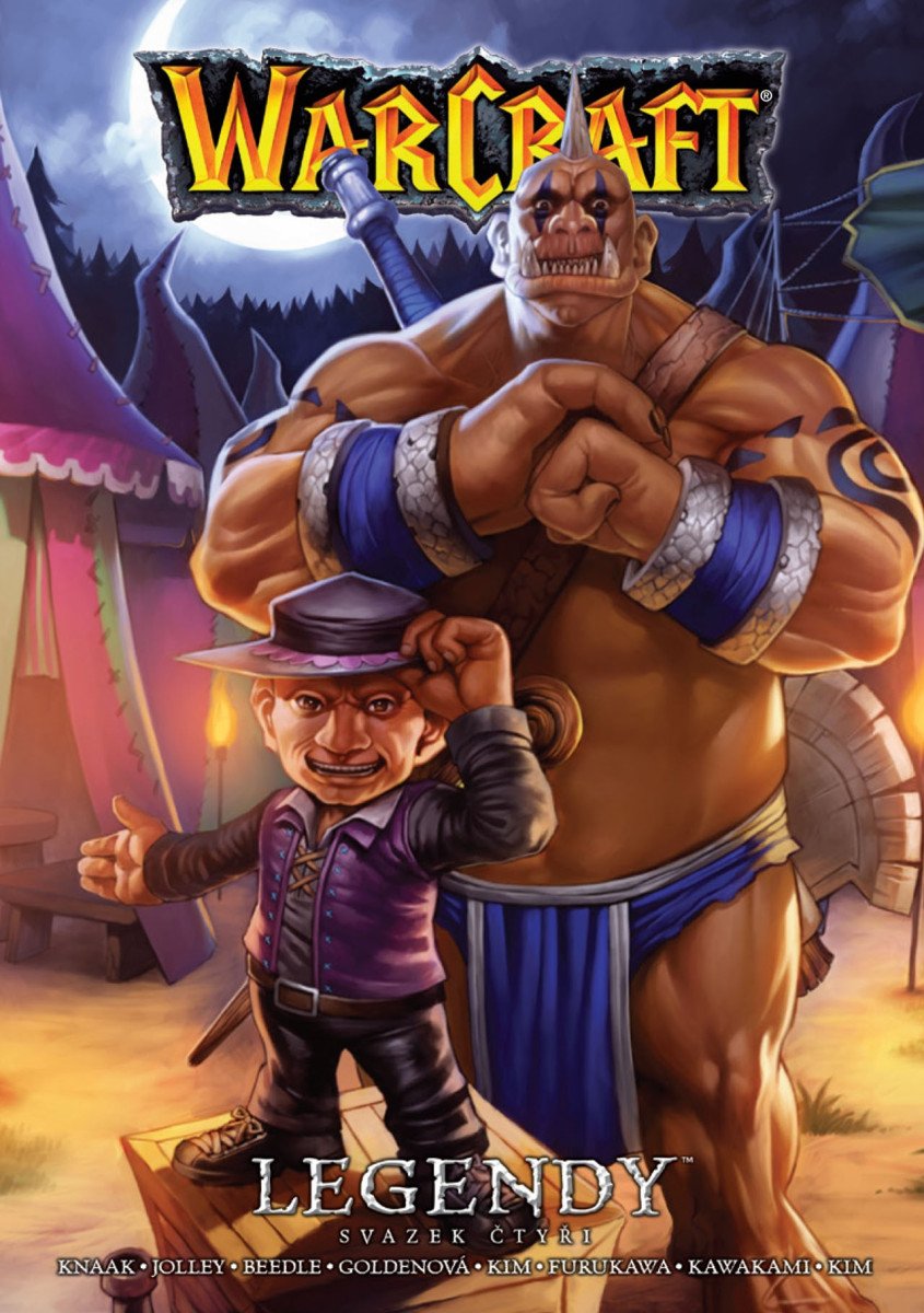 Obálka knihy WARCRAFT - LEGENDY 4 od autora Knaak Richard A.