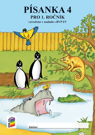 Obálka knihy PÍSANKA 4 PRO 1.ROČNÍK (1-95) od autora Procházková Eva