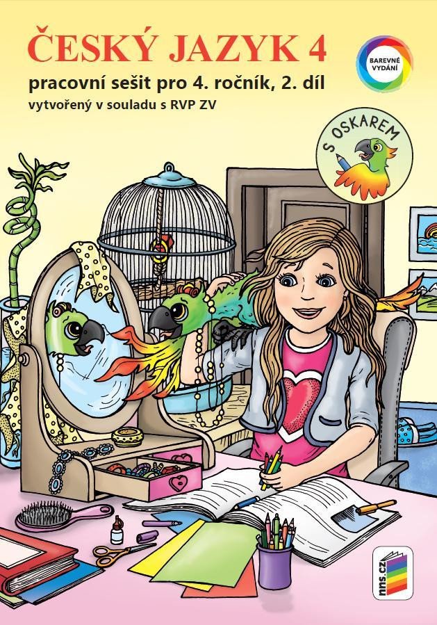 Obálka knihy ČESKÝ JAZYK 4 PS 2. DÍL S OSKAREM (4-52) od autora <br>