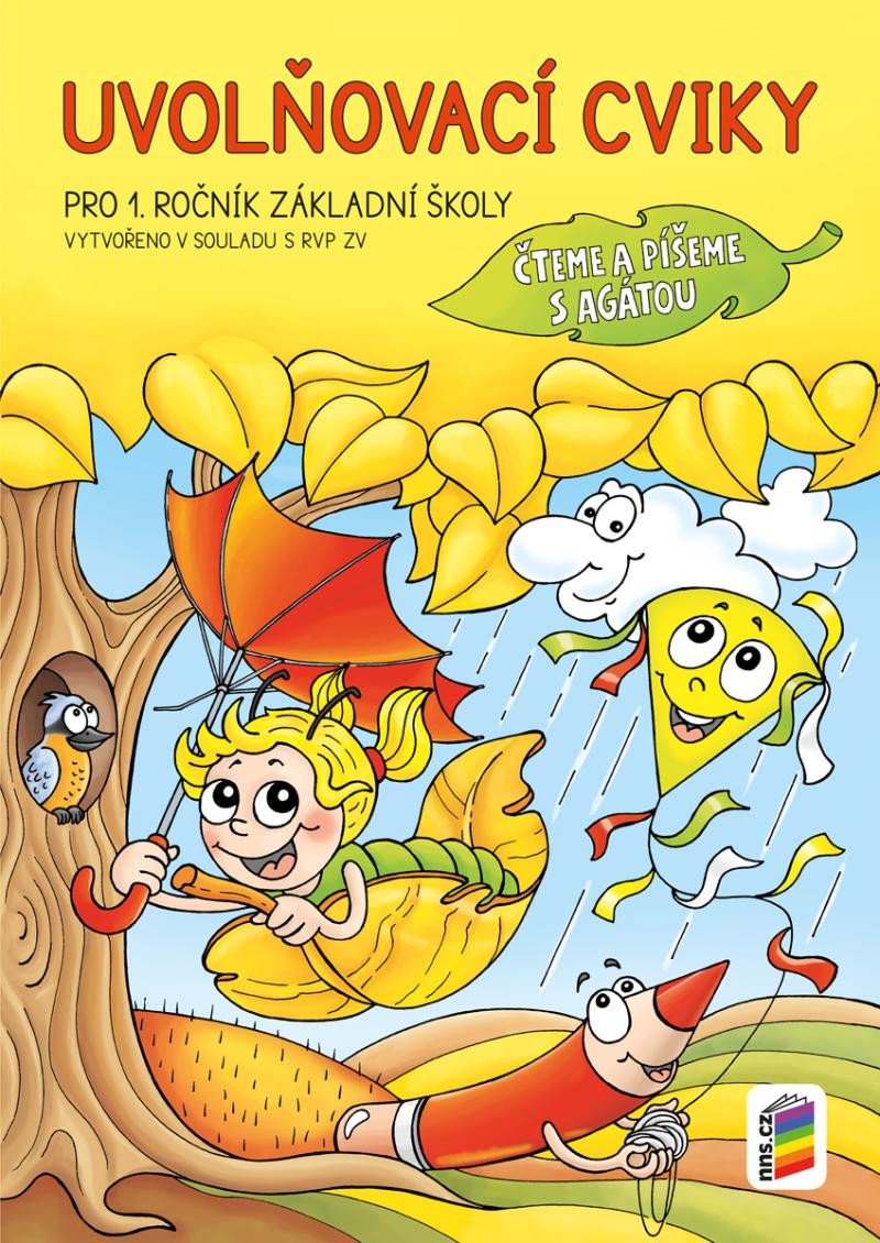 Obálka knihy UVOLŇOVACÍ CVIKY, PSANÍ ČÍSLIC PRO 1.ROČNÍK ZŠ AGÁTA 1A-11 od autora Doležalová A.B.,  Novotný M.