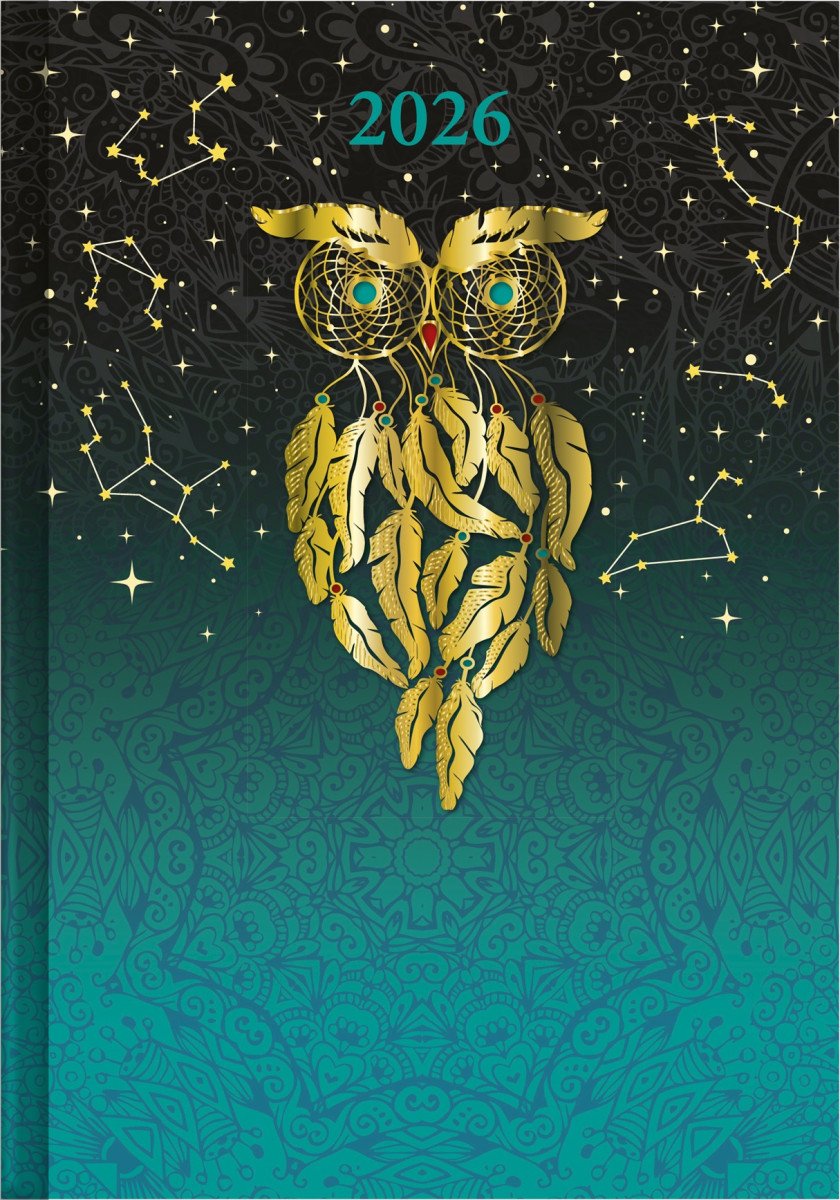 TÝDENNÍ DIÁŘ 2026 LAPAČ SNŮ A5