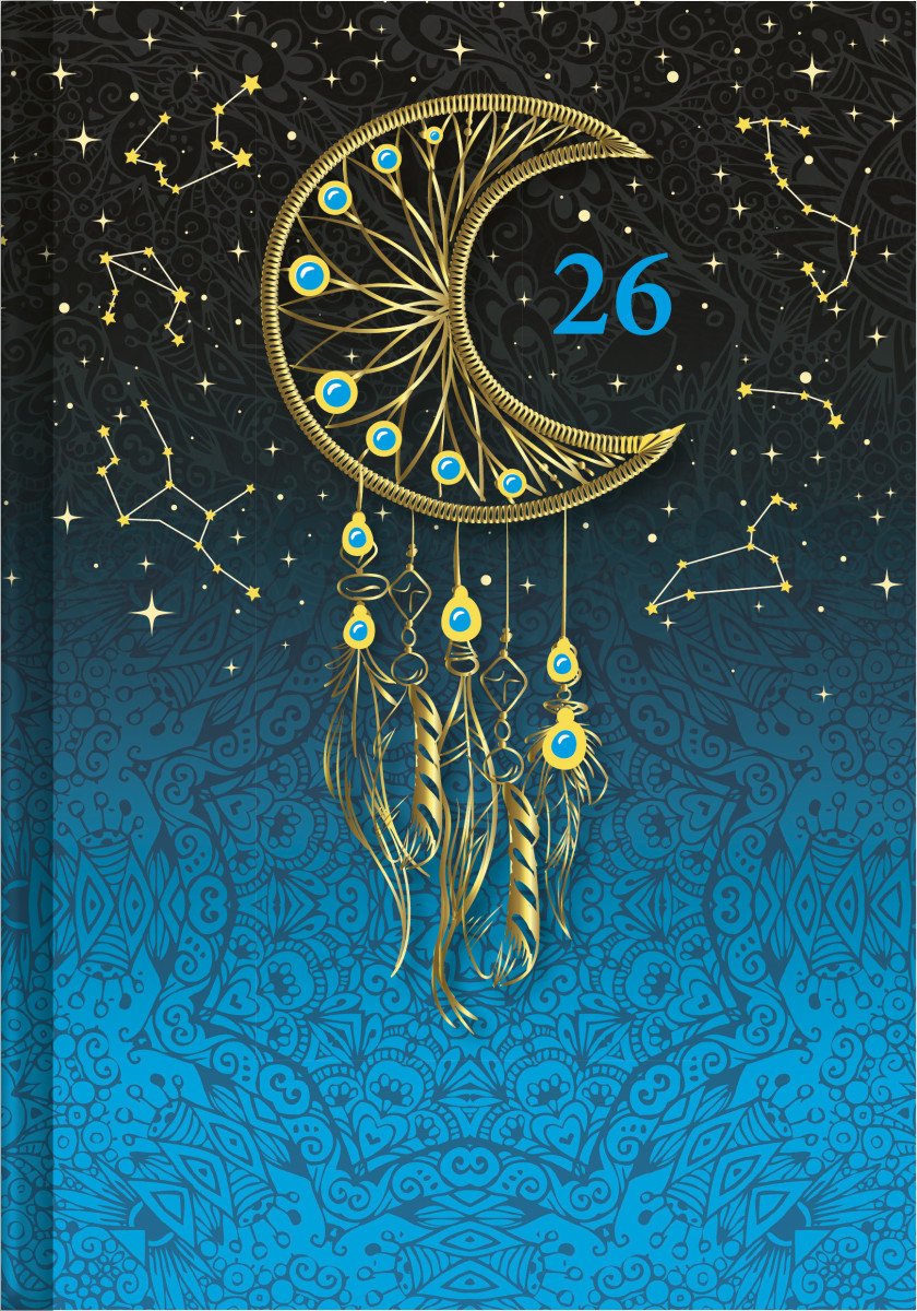 Obálka knihy DIÁŘ DENNÍ 2026 ART LAPAČ SNŮ od autora <br>