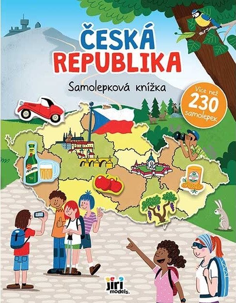 ČESKÁ REPUBLIKA VELKÁ SAMOLEPKOVÁ KNÍŽKA