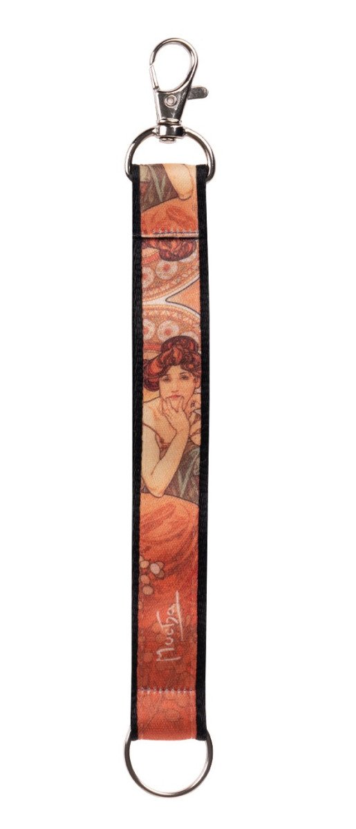KLÍČENKA ALFONS MUCHA TOPAZ