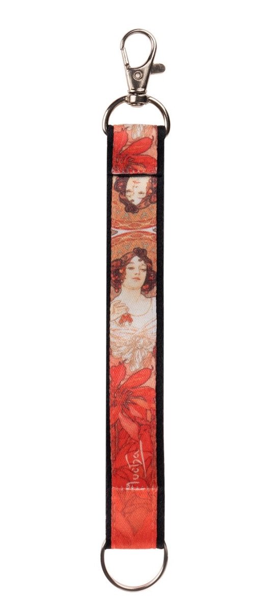 KLÍČENKA ALFONS MUCHA RUBÍN