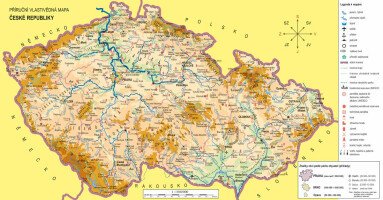 Obálka knihy PŘÍRUČNÍ MAPA - ČESKÁ REPUBLIKA (4-41) od autora <br>