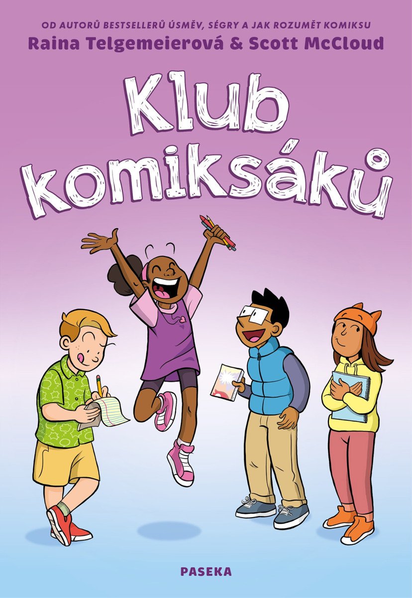 Obálka knihy KLUB KOMIKSÁKŮ od autora Telgemeierová Raina,  McCloud Scott