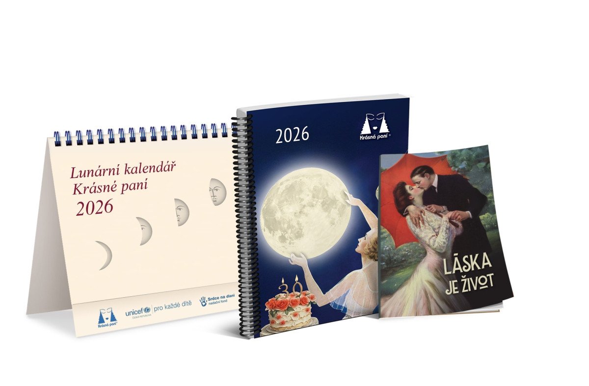LUNÁRNÍ KALENDÁŘ KRÁSNÉ PANÍ 2026