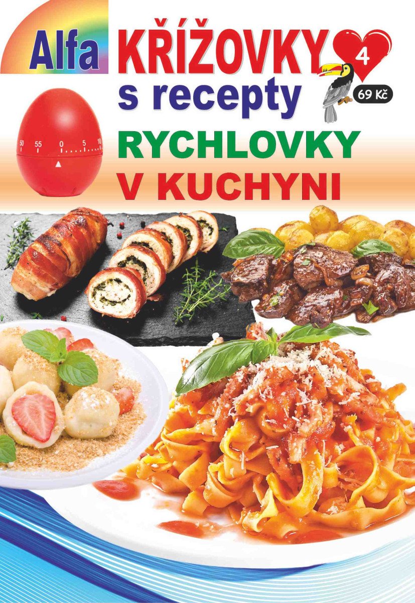 KŘÍŽOVKY S RECEPTY 4/2025 RYCHLOVKY V KUCHYNI