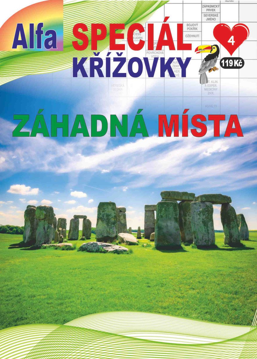 KŘÍŽOVKY SPECIÁL 3/2025 ZÁHADNÁ MÍSTA
