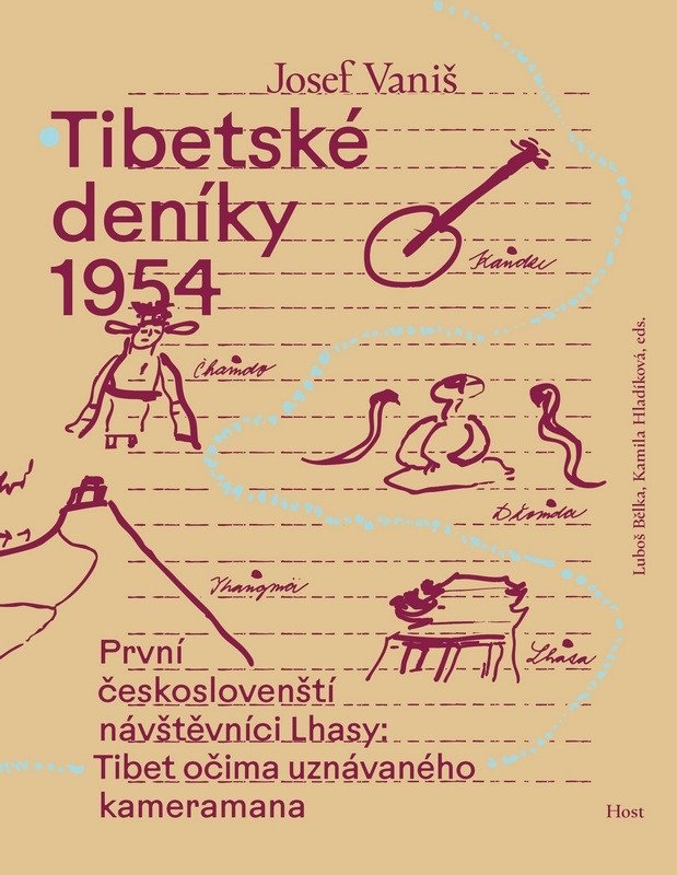 Obálka knihy TIBETSKÉ DENÍKY 1954 (VANIŠ JOSEF) od autora Vaniš Josef