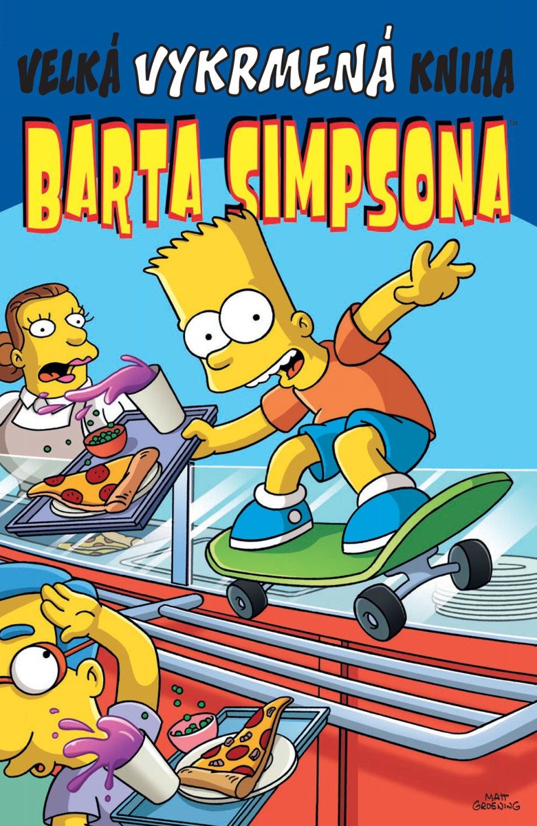 VELKÁ VYKRMENÁ KNIHA BARTA SIMPSONA