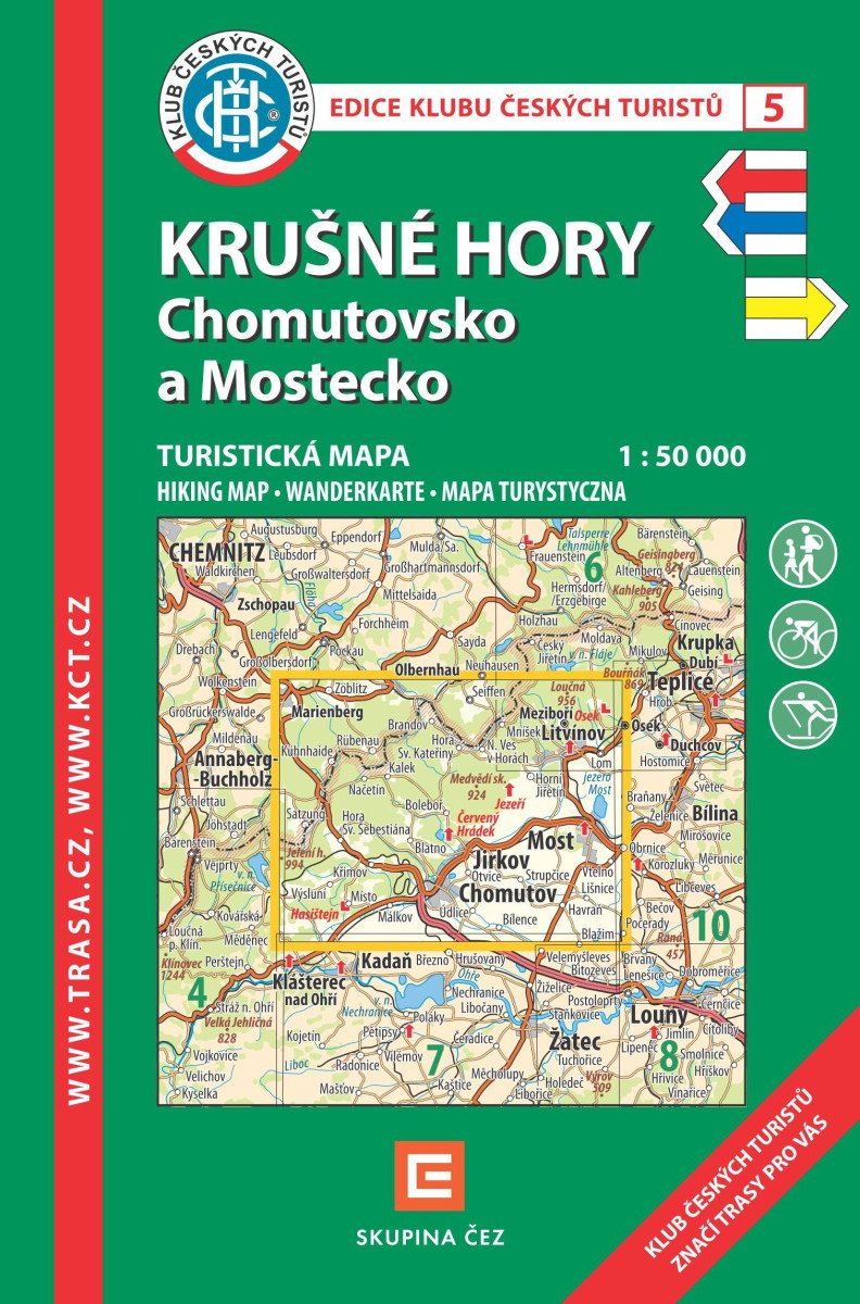 KČT 5 KRUŠNÉ HORY-CHOMUTOVSKO A MOSTECKO