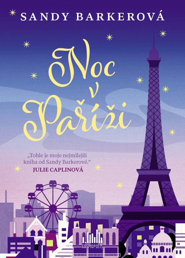 Obálka knihy NOC V PAŘÍŽI od autora Barkerová Sandy