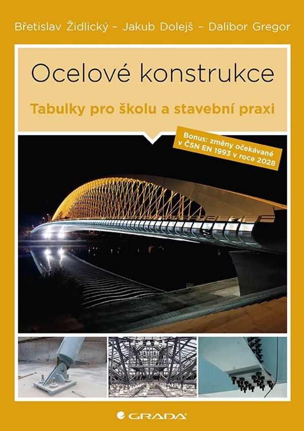 Obálka knihy OCELOVÉ KONSTRUKCE od autora Židlický,  Dolejš,  Gregor