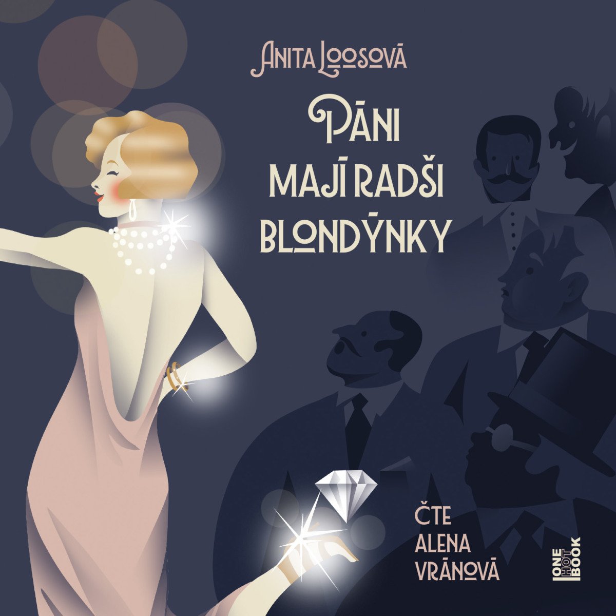 Obálka knihy PÁNI MAJÍ RADŠI BLONDÝNKY CD MP3 (AUDIOKNIHA) od autora Loosová Anita