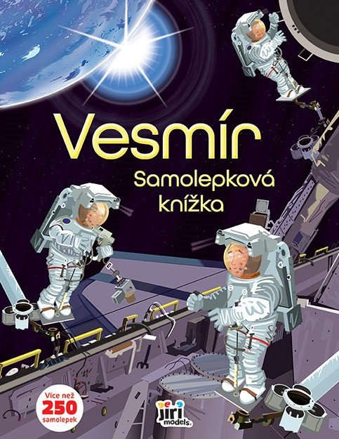VESMÍR SAMOLEPKOVÁ KNÍŽKA