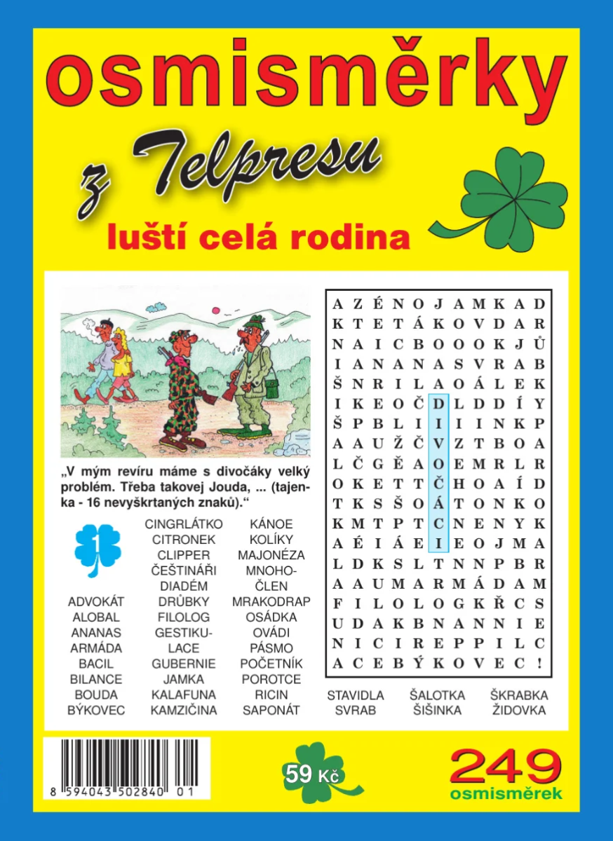 Obálka knihy OSMISMĚRKY Z TELPRESU 2/2025 od autora <br>