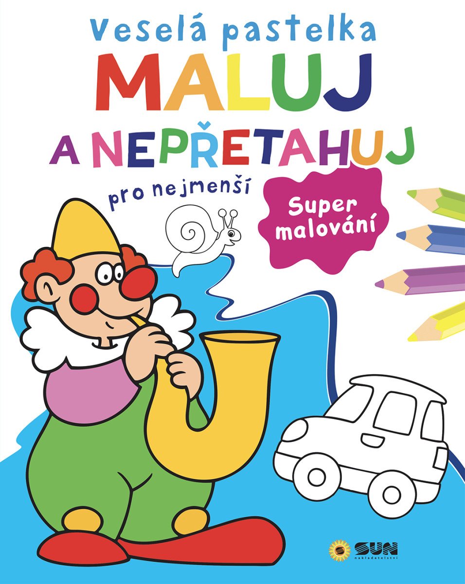 VESEL� PASTELKA MALUJ A NEP�ETAHUJ