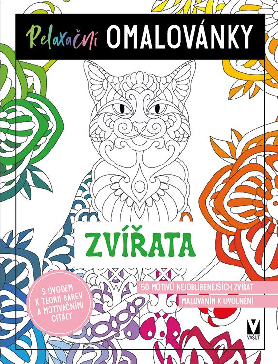 RELAXAČNÍ OMALOVÁNKY ZVÍŘATA