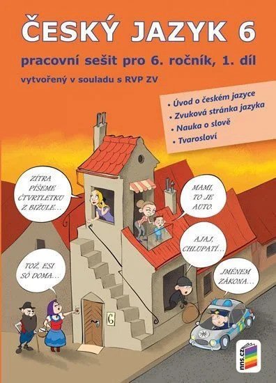 Obálka knihy ČESKÝ JAZYK 6 PS 1. DÍL (6-56) od autora Bičanová Lenka