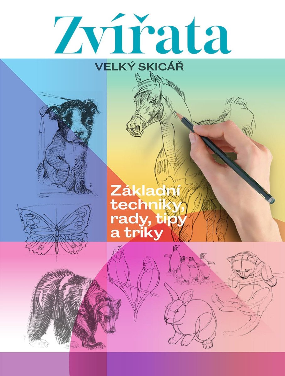 Obálka knihy ZVÍŘATA - VELKÝ SKICÁŘ od autora <br>