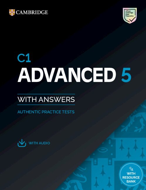 Obálka knihy CAMBRIDGE C1 ADVANCED 5 WITH ANSWERS AUTHENTIC TESTS WITH AN od autora <br>