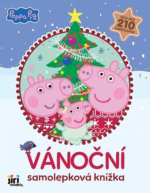 PEPPA VÁNOČNÍ SAMOLEPKOVÁ KNÍŽKA