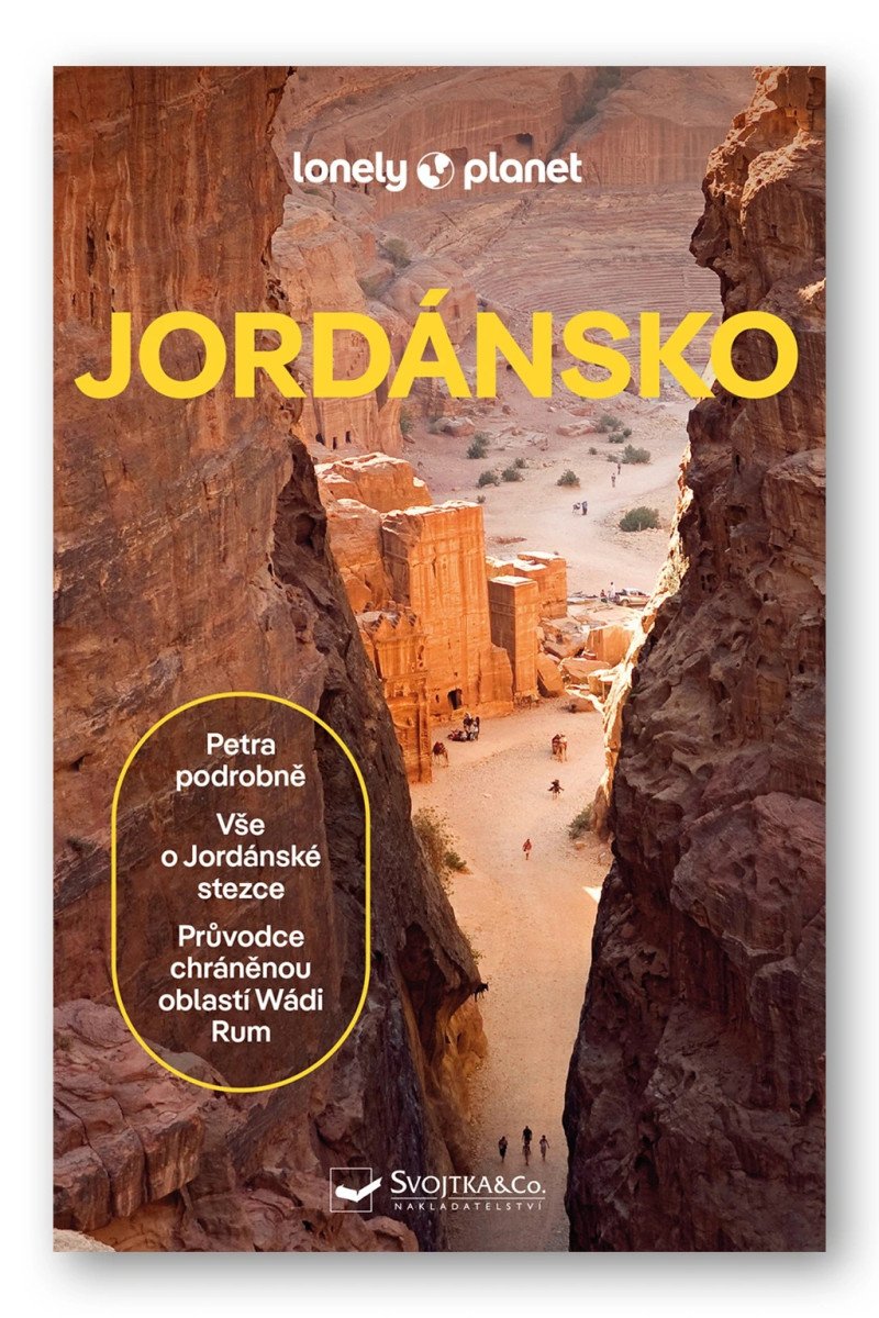 Obálka knihy JORDÁNSKO PRŮVODCE LONELY PLANET od autora kolektiv