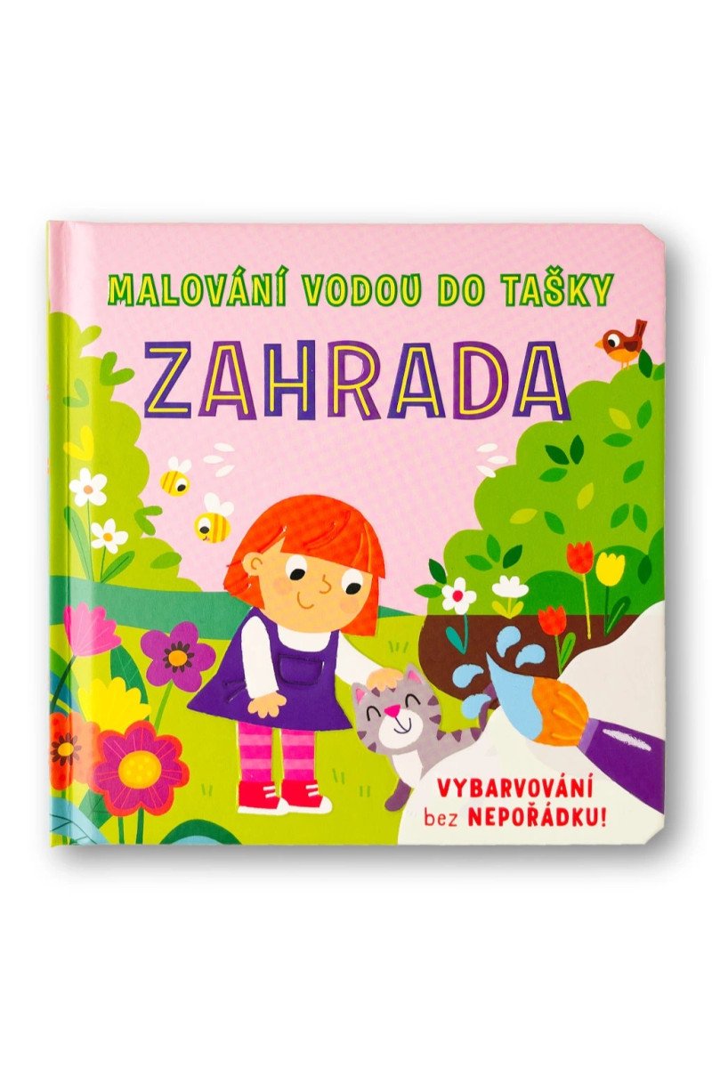 MALOVÁNÍ VODOU DO TAŠKY ZAHRADA LEPO