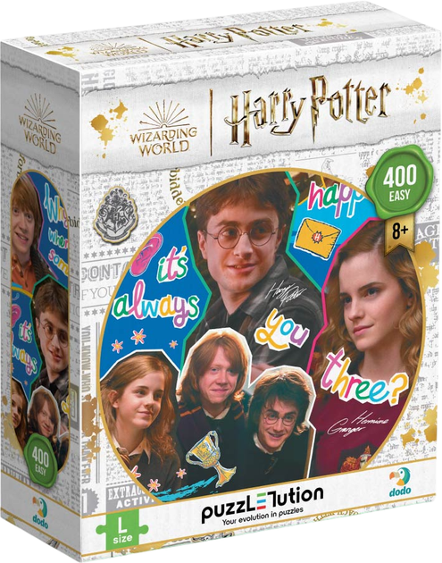 PUZZLE HARRY POTTER: VŽDYCKY TIHLE TŘI 4